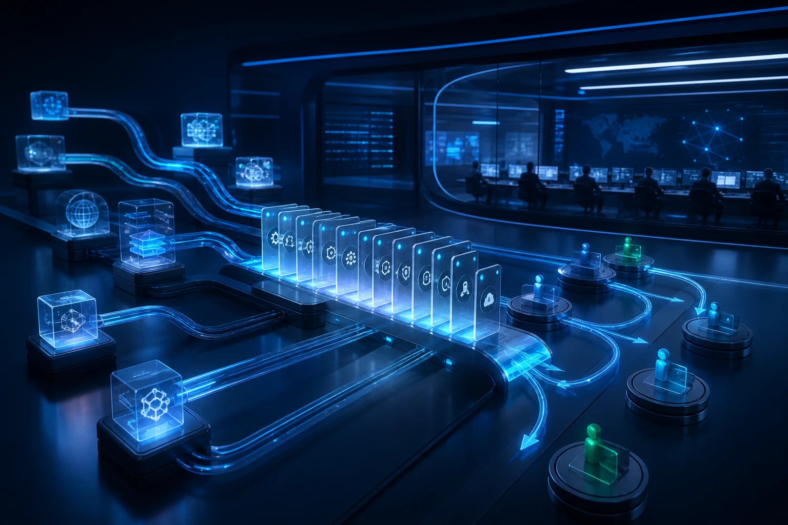 Modern product visual representing Security Operations and Operational security visibility